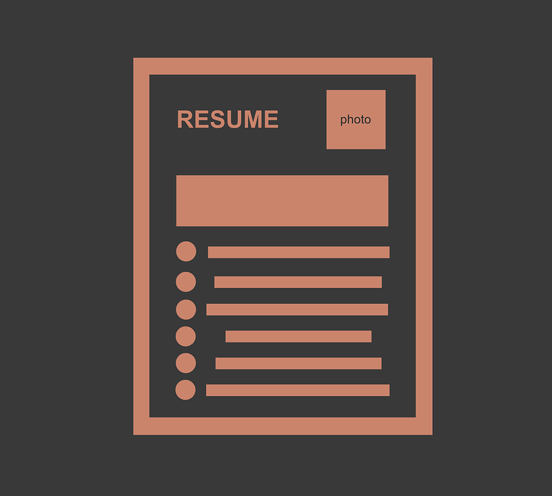 Cartoon resume